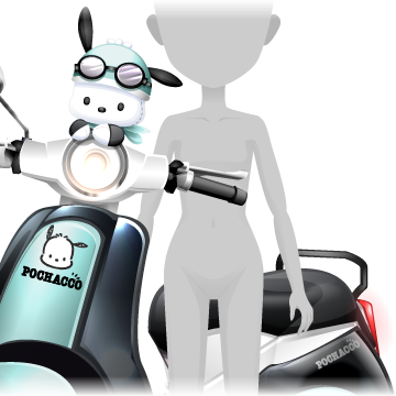 ポチャッコミントスクーター